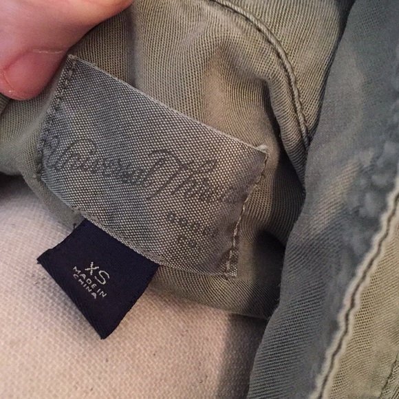 Army Green Button Down - Picture 4 of 7